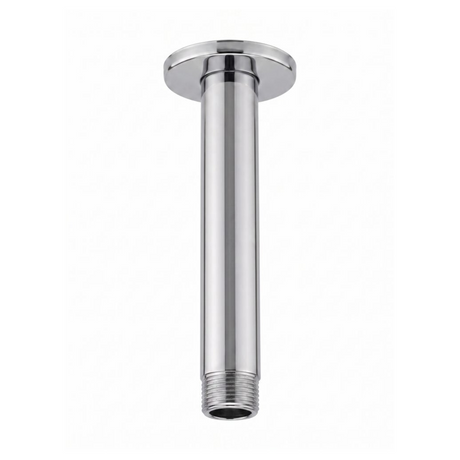 Tubo Para Regadera De Techo Cromado 15 cm