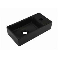 Lavamanos Nashville Negro Mate 41 × 22 cm
