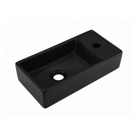 Lavamanos Nashville Negro Mate 41 × 22 cm