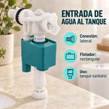 Árbol De Entrada Para Tanque Sanitario - Características verificadas