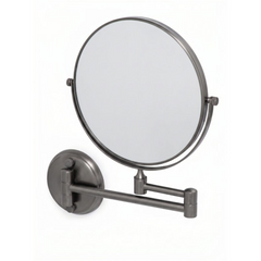 Espejo Circular Articulado Gris