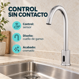 Grifo Sensor Cuello De Ganso Cromado Para Lavaplatos - Características verificadas