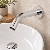 Grifo Sensor De Pared Cromado - Vista cercana del producto