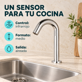 Grifo Sensor Infrarrojo Medio Cromado Para Lavaplatos - Características verificadas