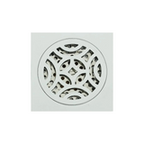 Rejilla De Piso Cuadrada China En Bronce - Fotografía conservada y normalizada