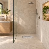 Rejilla Lineal Ladrillo En Acero 304 De 30 cm - Ambientación amplia con escala natural