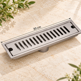 Rejilla Lineal Ladrillo En Acero 304 De 30 cm - Medidas del producto