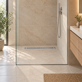 Rejilla Lineal Ladrillo En Acero 304 De 60 cm - Ambientación amplia con escala natural
