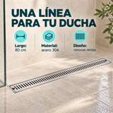 Rejilla Lineal Ladrillo En Acero 304 De 80 cm - Características del producto