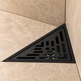 Rejilla Triangular Flecha Negra De 20 cm - Vista cercana del producto
