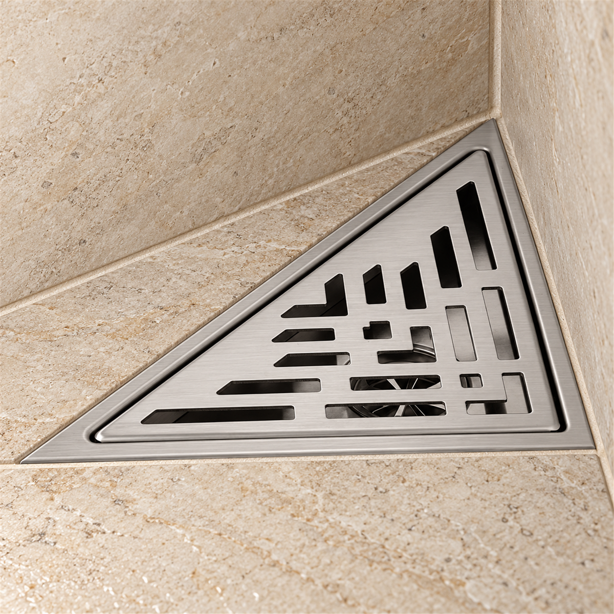 Rejilla Triangular Flecha De 20 cm En Acero 304 - Vista cercana del producto