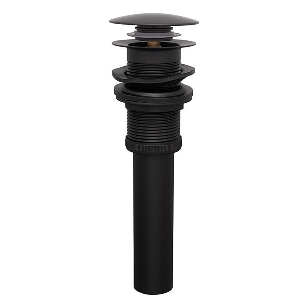 Desagüe Push Negro Para Lavamanos En Bronce - Foto oficial del producto