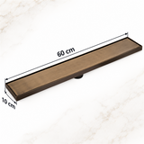 Rejilla Invisible Vintage De 60 × 10 cm - Medidas del producto