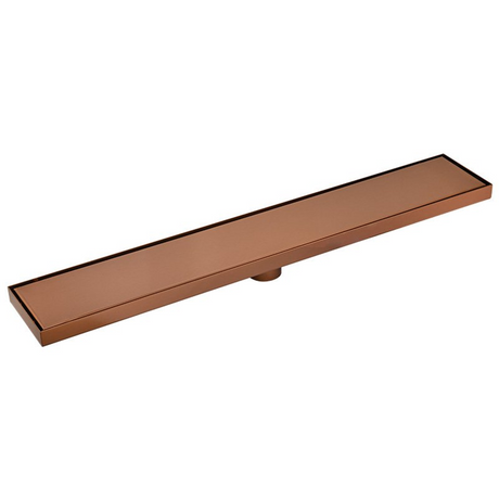 Rejilla Invisible En Oro Rosa De 60 × 10 cm