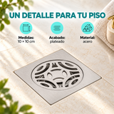 Rejilla De Piso Azteca En Acero De 10 cm - Características del producto