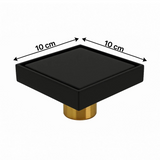 Rejilla Invisible Negra De 10 cm - Vista adicional del producto