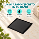 Rejilla Invisible Negra De 10 cm - Características del producto