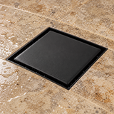 Rejilla Invisible Negra De 10 cm - Vista cercana del producto
