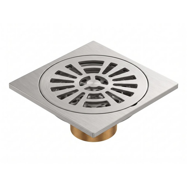 Rejilla De Piso Router Satinada De 10 cm - Foto oficial del producto