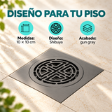 Rejilla De Piso Shibuya Gun Gray De 10 cm - Características del producto