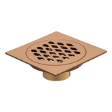 Rejilla De Piso Rhombus En Oro Rosa De 10 cm - Foto oficial del producto
