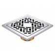 Rejilla De Piso Cruze Cromada De 10 cm - Foto oficial del producto