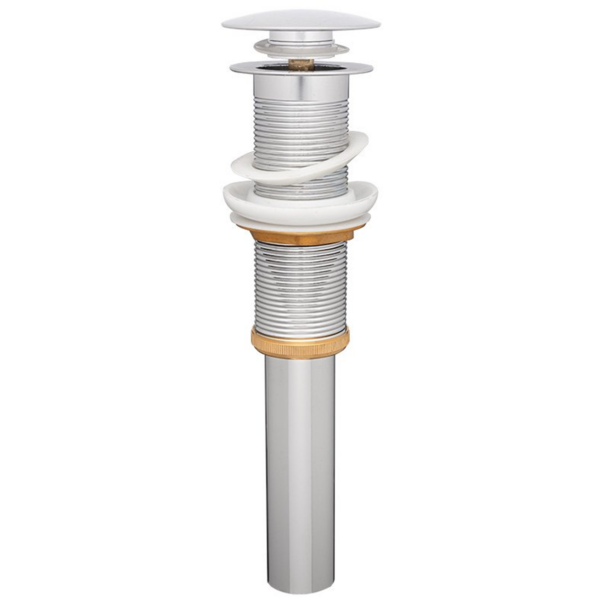 Desagüe Push Extralargo En Bronce Sin Rebose - Foto oficial del producto