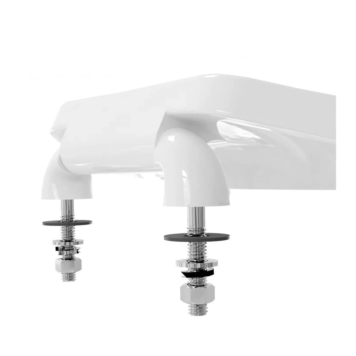 Asiento Sanitario Institucional Tipo Herradura Blanco - Vista adicional del producto