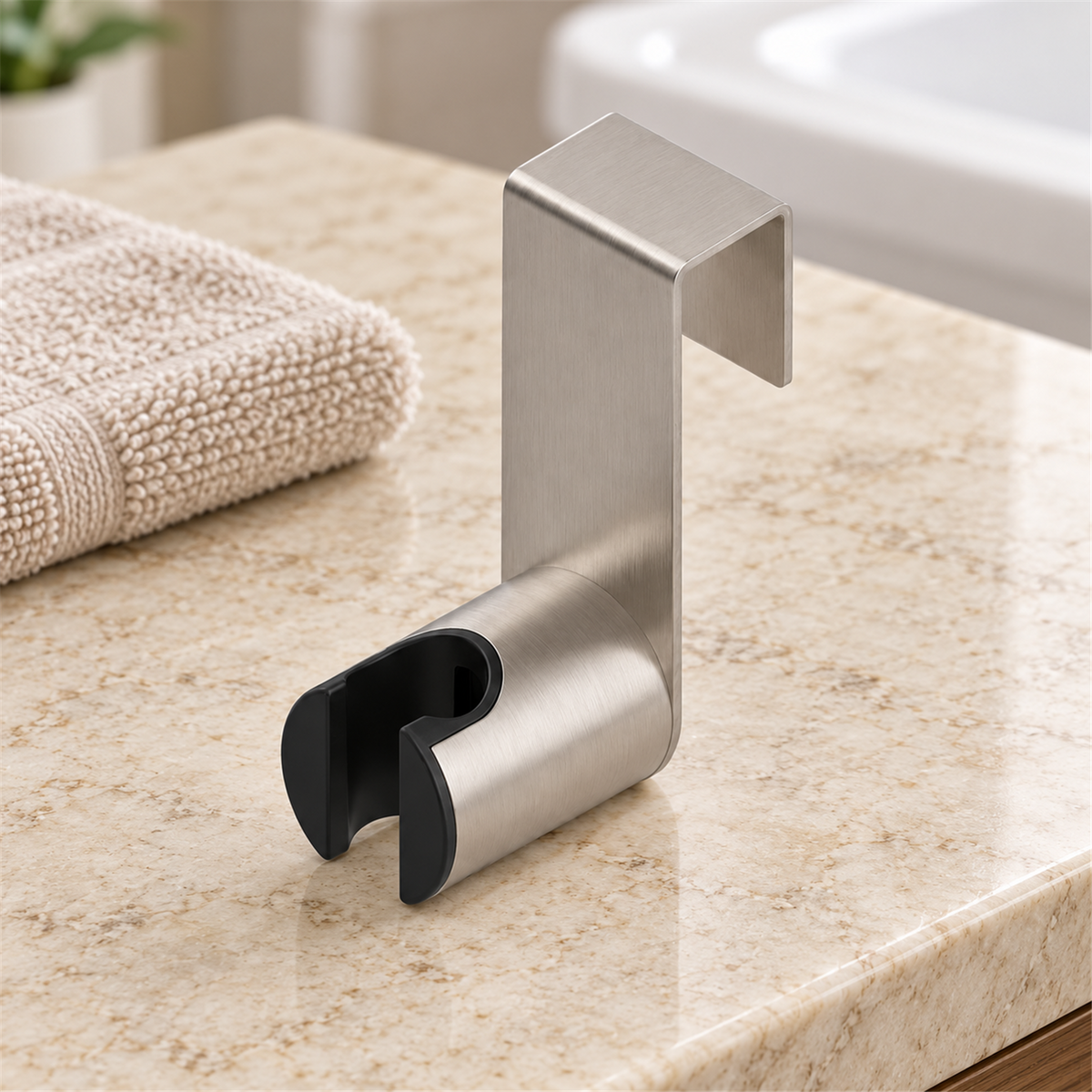 Soporte Lateral De Bidet Para Sanitario En Acero SUS304 - Fotografía contextual del producto