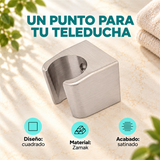 Soporte De Teleducha Cuadrado Satinado En Zamak - Características del producto