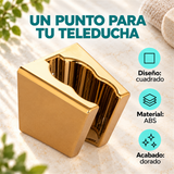 Soporte De Teleducha Cuadrado Dorado En ABS - Características del producto