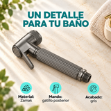 Spray Para Bidet Gris En Zamak - Características del producto