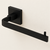 Portarrollos De Base Cuadrada Negro En Bronce - Vista cercana del producto