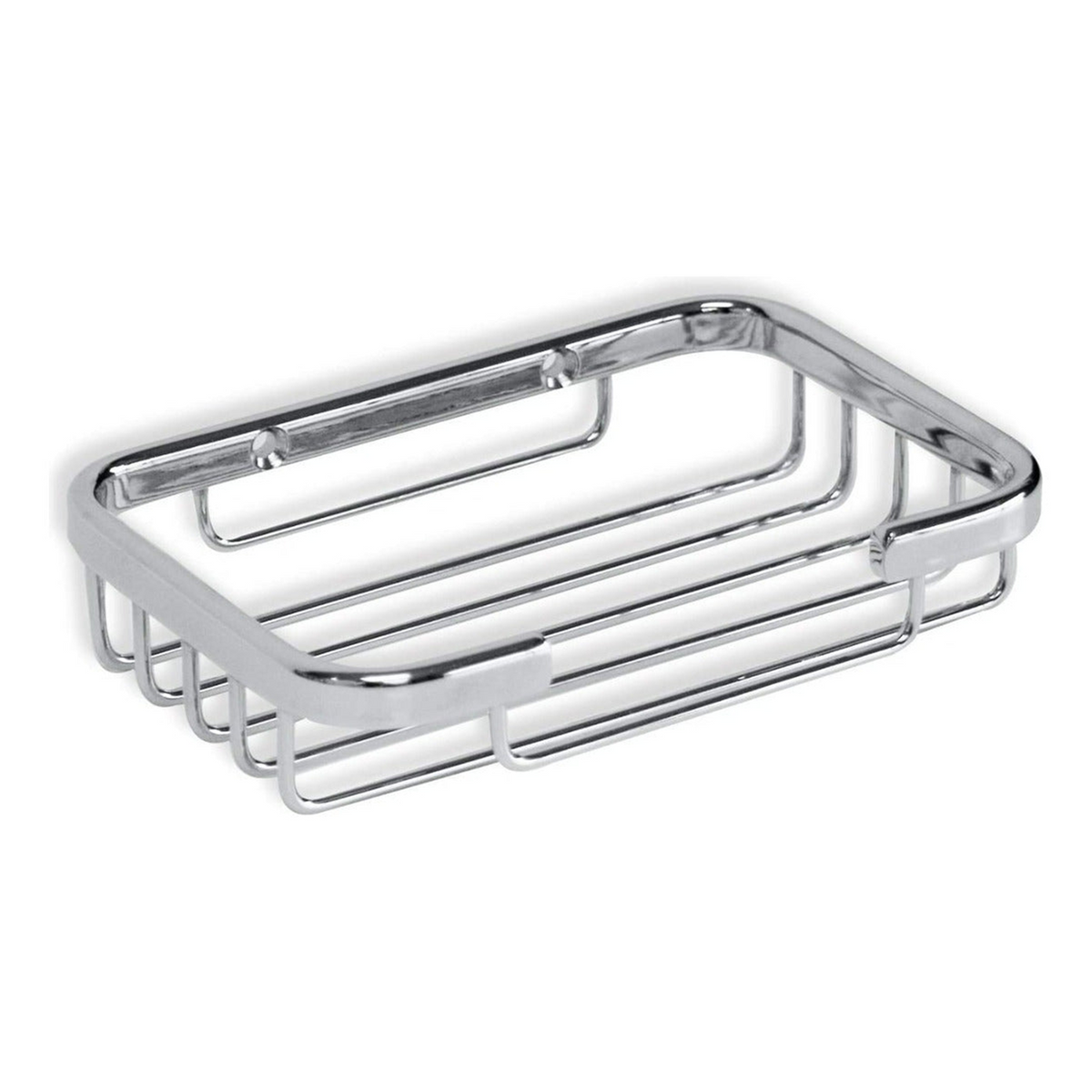 Jabonera Canastilla Pequeña Cromada - Vista adicional del producto