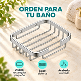 Jabonera Canastilla Pequeña Cromada - Características del producto