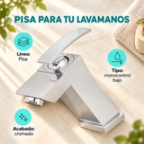 Grifo Monocontrol Bajo Para Lavamanos Pisa Cromado - Características del producto