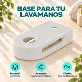 Base De Lavamanos En Cerámica Blanca - Características del producto