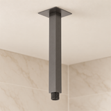 Tubo Cuadrado De Techo Para Ducha Gris Gun Gray - Vista cercana del producto