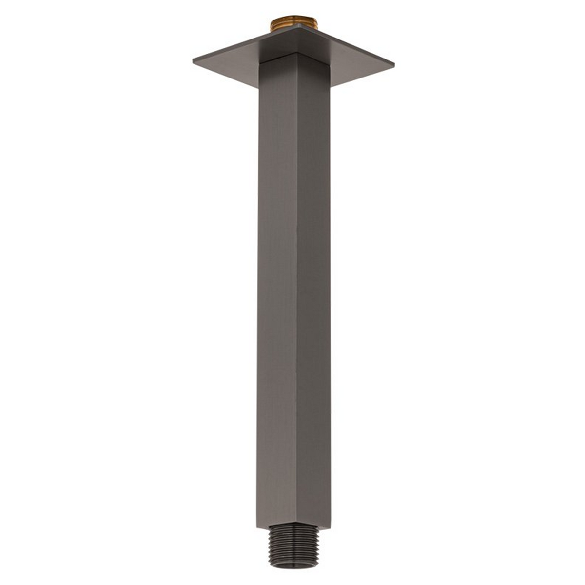 Tubo Cuadrado De Techo Para Ducha Gris Gun Gray - Foto oficial del producto