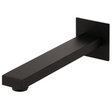 Pico De Pared Cuadrado Para Lavamanos O Tina Negro - Foto oficial del producto