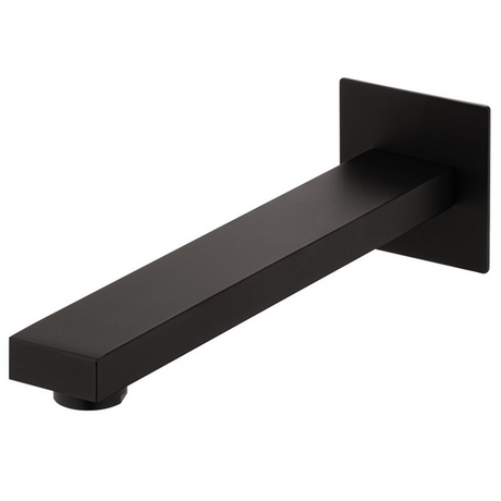 Pico De Pared Cuadrado Para Lavamanos O Tina Negro