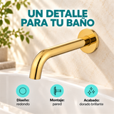 Pico Redondo Para Lavamanos O Tina Dorado En Bronce - Características del producto