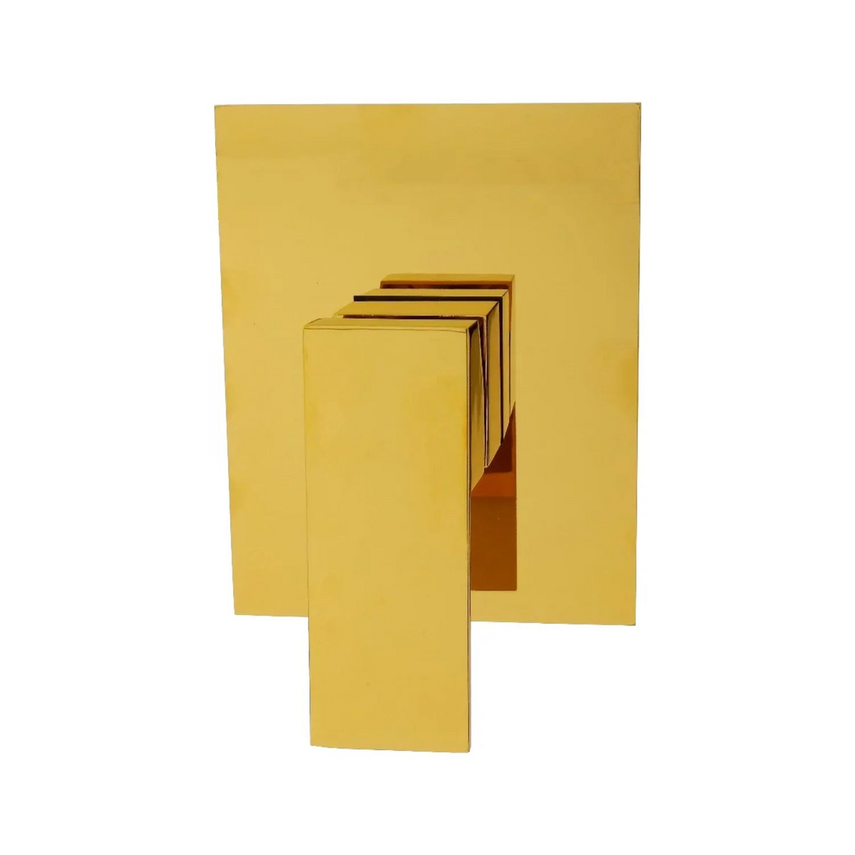 Monocontrol De Ducha Cuadrado Dorado - Vista adicional del producto
