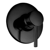 Monocontrol De Ducha Redondo Negro En Bronce - Vista adicional del producto