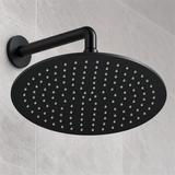Regadera Redonda Negra En Acero Inoxidable 304 12 Pulgadas - Vista cercana del producto