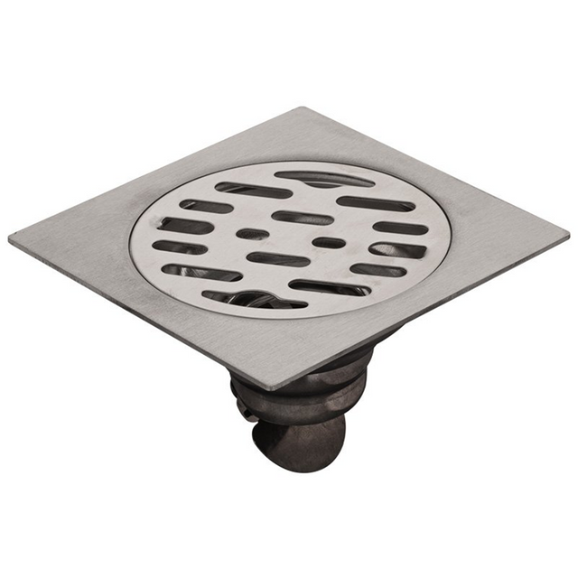Rejilla De Piso Cuadrada Tipo Ladrillo En Acero 10 cm - Foto oficial del producto