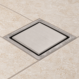 Rejilla De Piso Cuadrada Para Revestimiento 10 cm - Vista cercana del producto