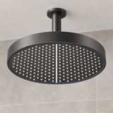 Regadera Redonda Grosso Gris 33 cm - Vista cercana del producto