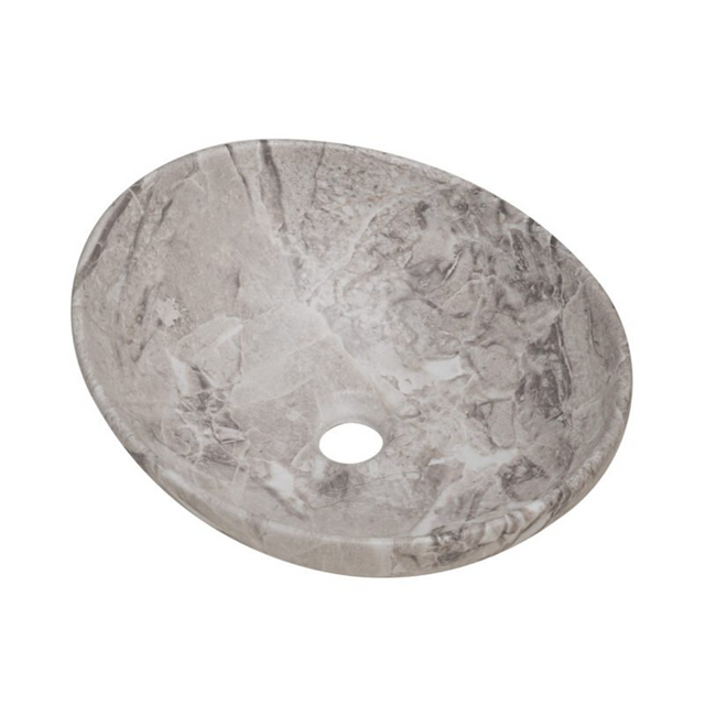 Lavamanos Canoa Calacata Gris 41 × 33 cm - Foto oficial del producto