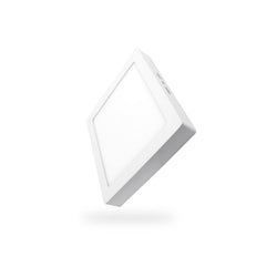 Panel LED Cuadrado 12 W De Sobreponer De 17 cm